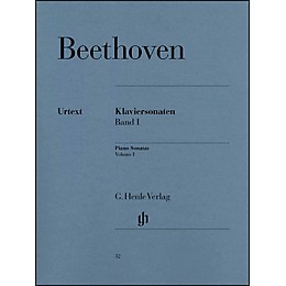 G. Henle Verlag Piano Sonatas Volume I By Beethoven / Wallner