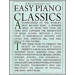 Music Sales The Library Of Easy Piano Classics