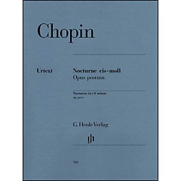 G. Henle Verlag Nocturne in C Sharp minor Op. Posth. By Chopin