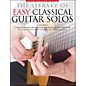 Music Sales Library Of Easy Classical Guitar Solos (Notation & Tablature) thumbnail