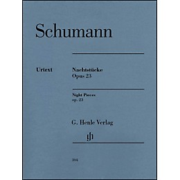 G. Henle Verlag Nachtst¼cke, Op. 23 (Night Pieces) By Schumann