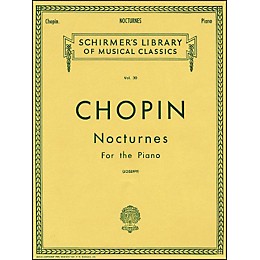G. Schirmer Nocturnes for Piano Vol 30 By Chopin