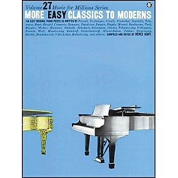 Music Sales More Easy Classics To Moderns By Denes Agay
