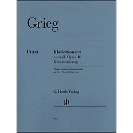 G. Henle Verlag Piano Concerto A minor Op. 16 By Grieg