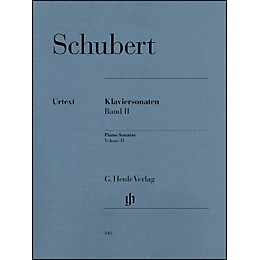 G. Henle Verlag Piano Sonatas - Volume II By Schubert