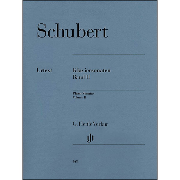 G. Henle Verlag Piano Sonatas - Volume II By Schubert