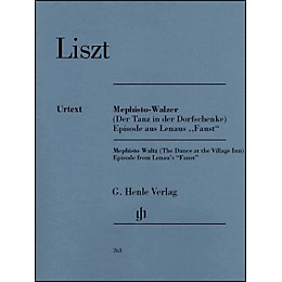G. Henle Verlag Mephisto Waltz Piano Solo By Liszt