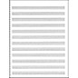 Music Sales Passantino Manuscript Paper #65 12 Stave, 32 Page, Spiral, 9X12 thumbnail