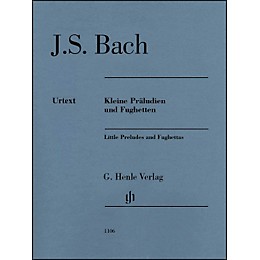 G. Henle Verlag Little Preludes And Fughettas without Fingering By Bach / Steglich