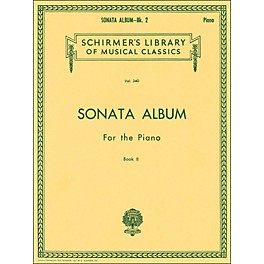 G. Schirmer Sonata Album Book 2 for Piano 11 Sonatas By Haydn, Mozart And Beethoven