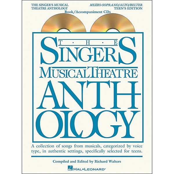 Hal Leonard Singer's Musical Theatre Anthology Teen's Edition Mezzo-Soprano/Alto/Belter (Book/Online Audio)