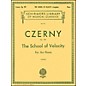 G. Schirmer School Of Velocity Complete Op 299 for The Piano By Czerny thumbnail