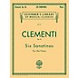 G. Schirmer Six Sonatinas Op 36 Piano By Clementi thumbnail