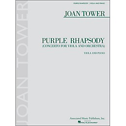 G. Schirmer Purple Rhapsody (Concerto for Viola And Orchestra) for Viola And Piano By Tower