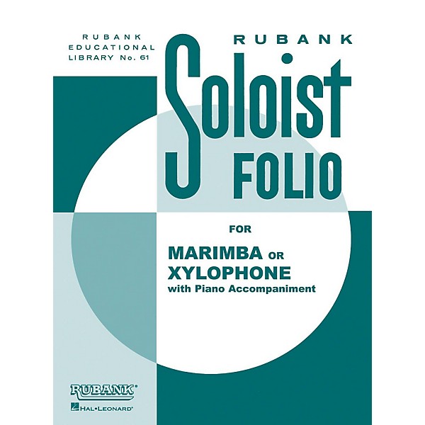 Hal Leonard Soloist Folio Xylophone Or Marimba with Piano