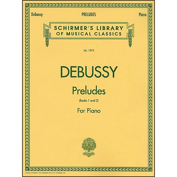G. Schirmer Preludes By Debussy