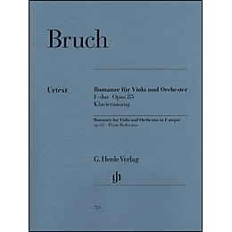 G. Henle Verlag Romance for Viola and Orchestra in F Major Op. 85 By Bruch
