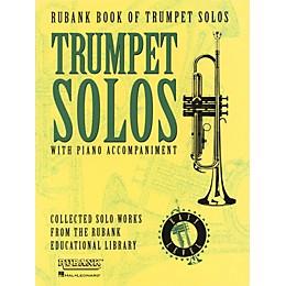 Hal Leonard Rubank Book Of Trumpet Solos Easy Level with Piano Accompaniment