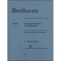 G. Henle Verlag Sonatas for Piano And Violoncello By Beethoven