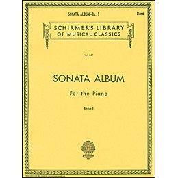 G. Schirmer Sonata Album Book 1 for Piano - 15 Sonatas By Haydn, Mozart And Beethoven