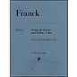 G. Henle Verlag Sonata for Piano And Violin A Major By Franck thumbnail