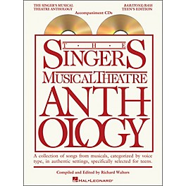 Hal Leonard Singer's Musical Theatre Anthology Teen's Edition Baritone/Bass CD's Only