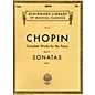 G. Schirmer Sonatas for Piano Chopin Complete Works Book 11 By Chopin thumbnail