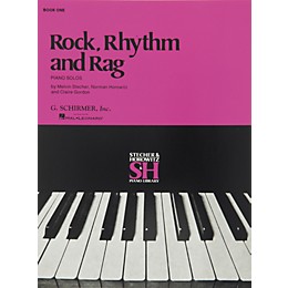 Music Sales Rock Rhythm And Rag Book 1 Piano Solos By Stecher