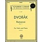 G. Schirmer Romance Op 11 Vn/Pno Violin & Piano By Dvorak thumbnail