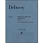 G. Henle Verlag Sonata for Violoncello And Piano In D Minor By Debussy thumbnail