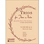 Hal Leonard Six Trios for Three Flutes Full Score thumbnail