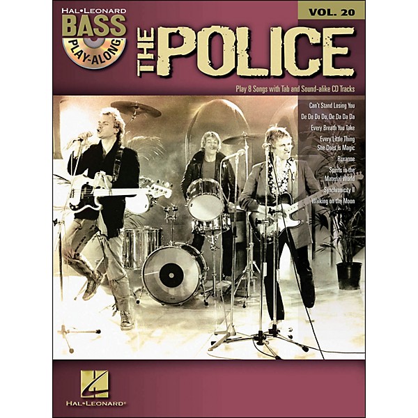Hal Leonard The Police - Bass Play-Along Volume 20 (Book/CD)