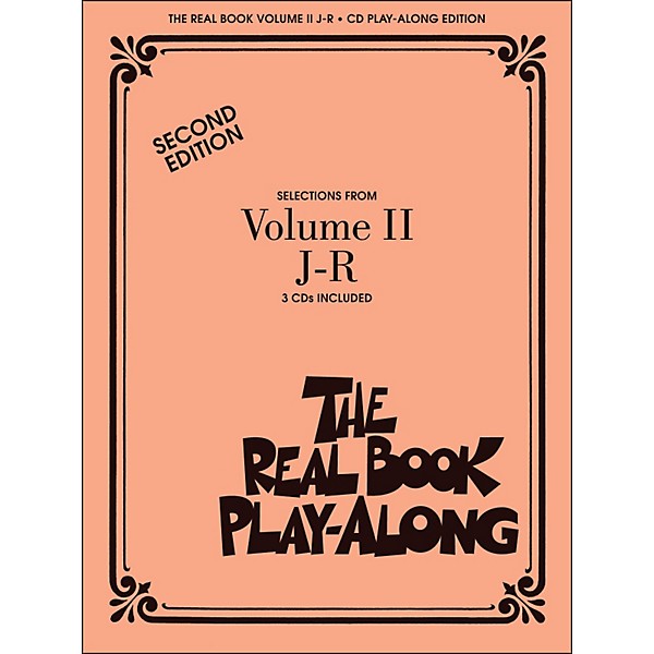 Hal Leonard The Real Book Play Along Volume 2 J-R (3-CD Pack)