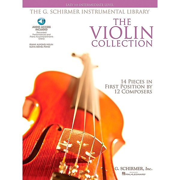 G. Schirmer The Violin Collection - Easy To Intermediate Violin / Piano G.Schirmer Instrumental Library