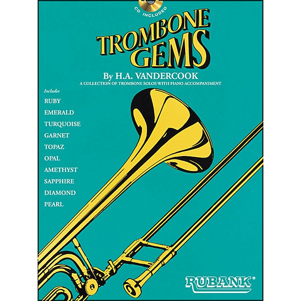 Hal Leonard Trombone Gems (Book/CD)
