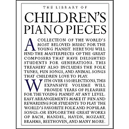 Music Sales The Library Of Children's Piano Pieces