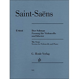 G. Henle Verlag The Swan From The Carnival Of The Animals for Violoncello And Piano