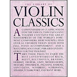 Music Sales The Library Of Violin Classics