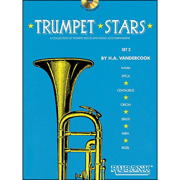 Hal Leonard Trumpet Stars Set 2 Book/CD
