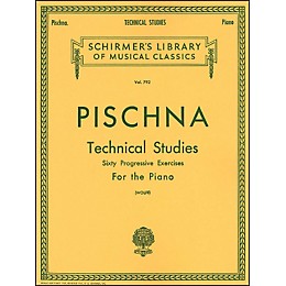 G. Schirmer Technical Studies Piano 60 Progressive Exercises By Pischna