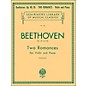 G. Schirmer Two Romances Op 40 and 50 for Violin / Piano By Beethoven thumbnail
