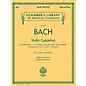 G. Schirmer Violin Concertos (A Minor, E Major, D Minor for Two Violins) Violin/Piano By Bach thumbnail
