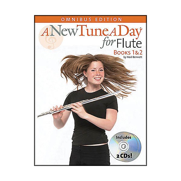 Music Sales A New Tune A Day Flute Omnibus Book/2CD's