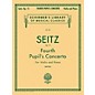 G. Schirmer Fourth Pupil's Concerto No 4 In D Op 15 Violin And Piano By Seitz thumbnail