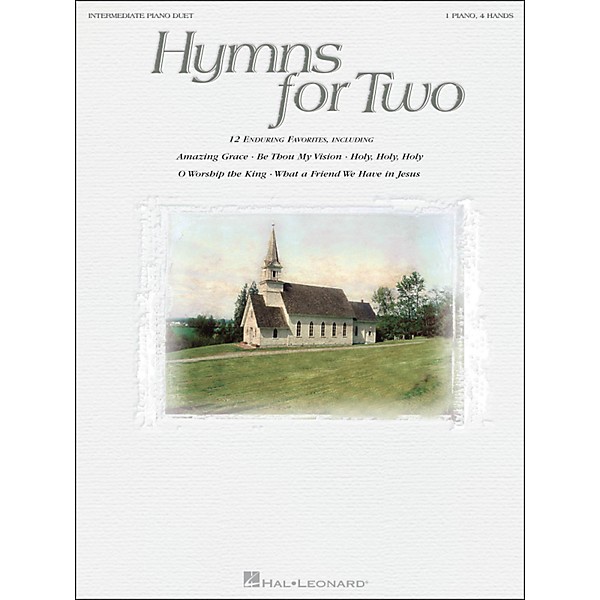 Hal Leonard Hymns for Two Intermediate Piano Duet 1 Piano, 4 Hands
