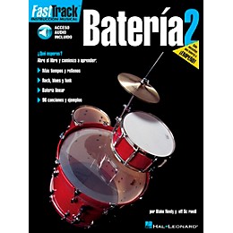 Hal Leonard FastTrack Drum Method Book 1 Book/CD - Spanish Edition