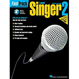 Hal Leonard FastTrack Lead Singer Method Book 2 Book/CD