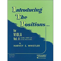 Hal Leonard Introducing The Positions for Viola Vol 2 2nd, 4th & 5th Positions