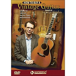 Homespun How To Buy A Vintage Guitar - By George Gruhn DVD