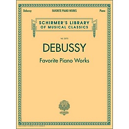 G. Schirmer Favorite Piano Works Piano Vol 2070 By Debussy